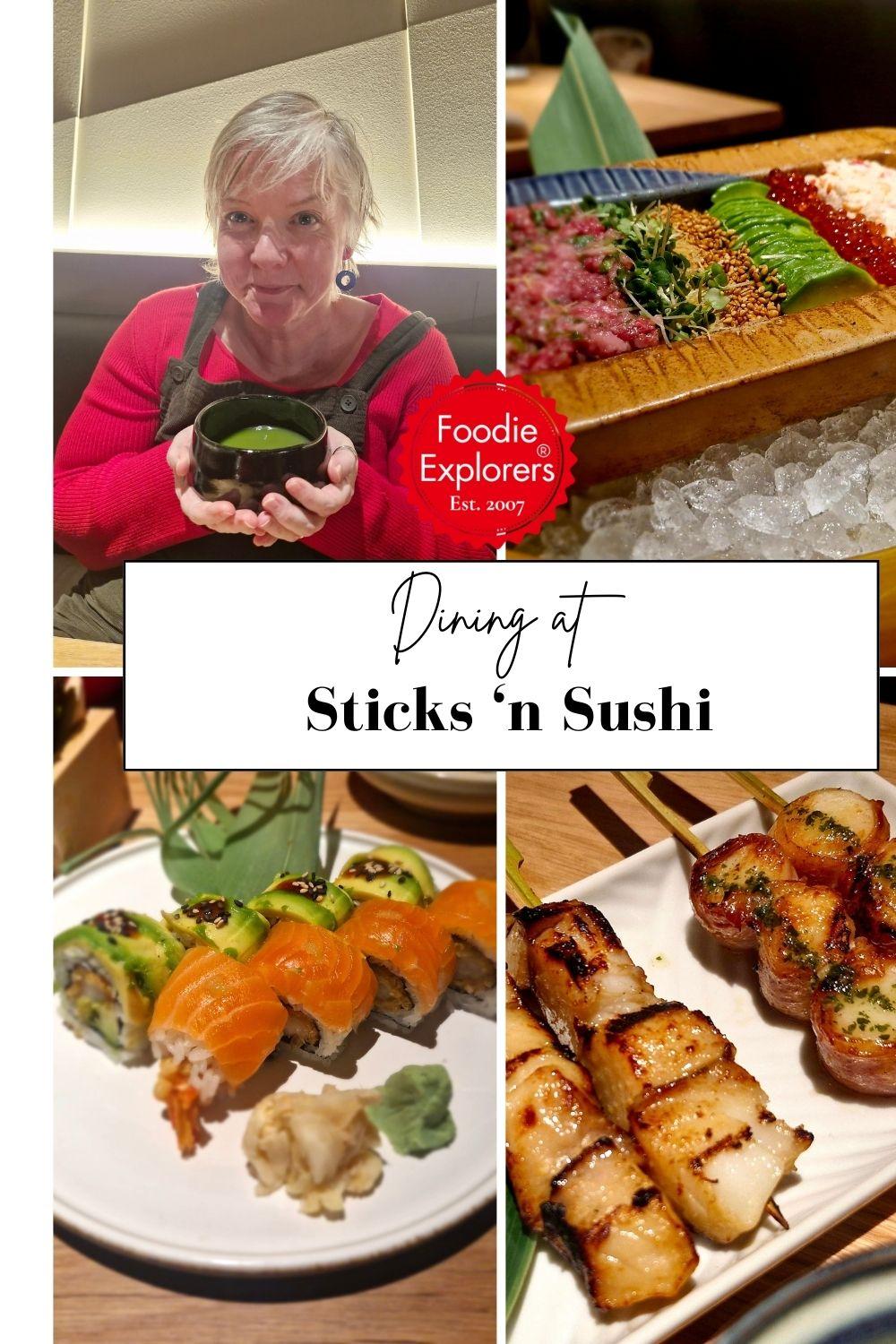 sticks n sushi pinterest pin