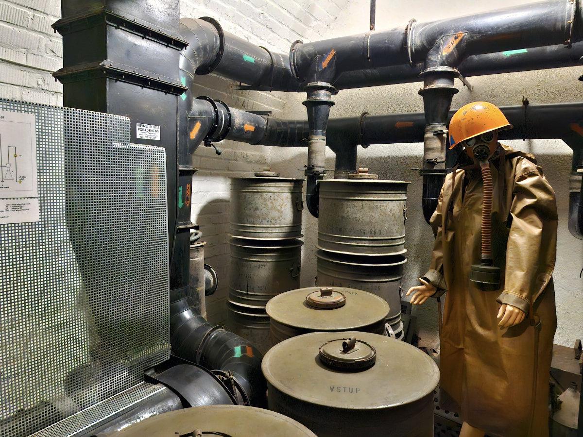 Quirky accommodation in Brno - a nuclear bunker!