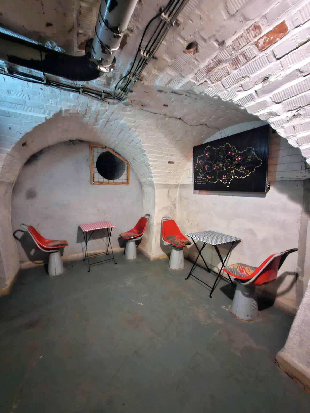 Quirky accommodation in Brno - a nuclear bunker!