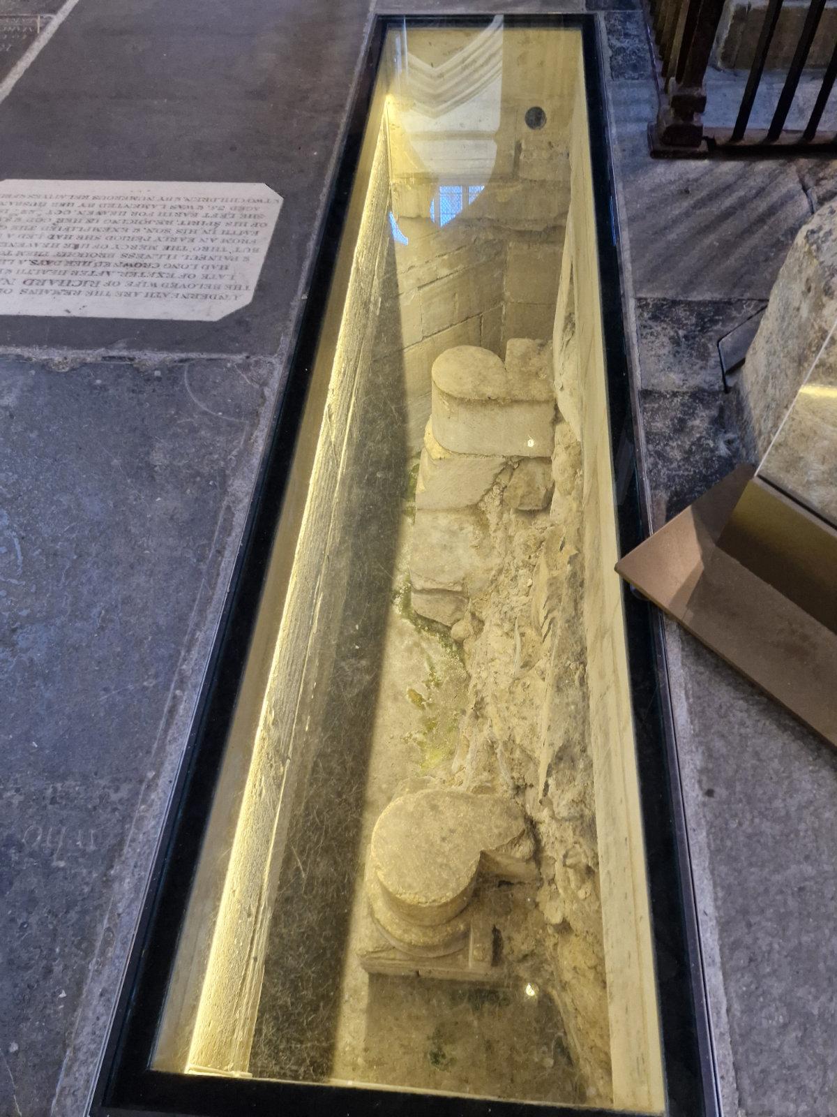 Norman Pier Base Bath Abbey