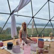 Soundbath with @thereikiloveclub at The Delphine