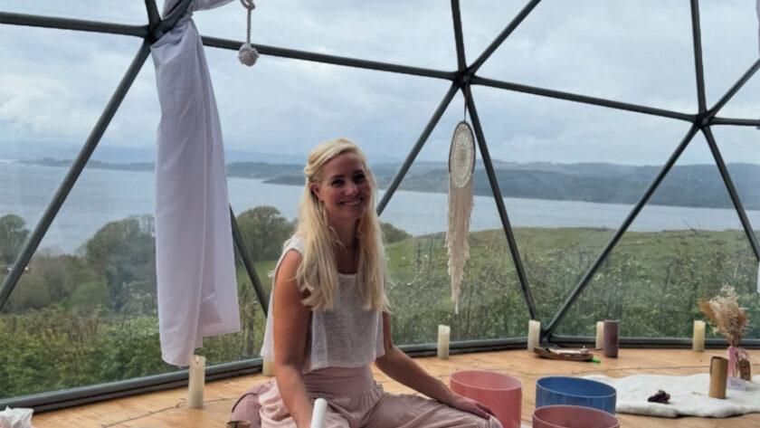 Soundbath with @thereikiloveclub at The Delphine