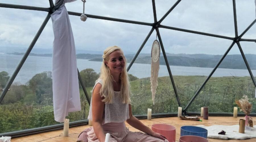 Soundbath with @thereikiloveclub at The Delphine