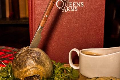 the queens arms edinburgh burns night