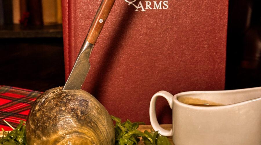 the queens arms edinburgh burns night