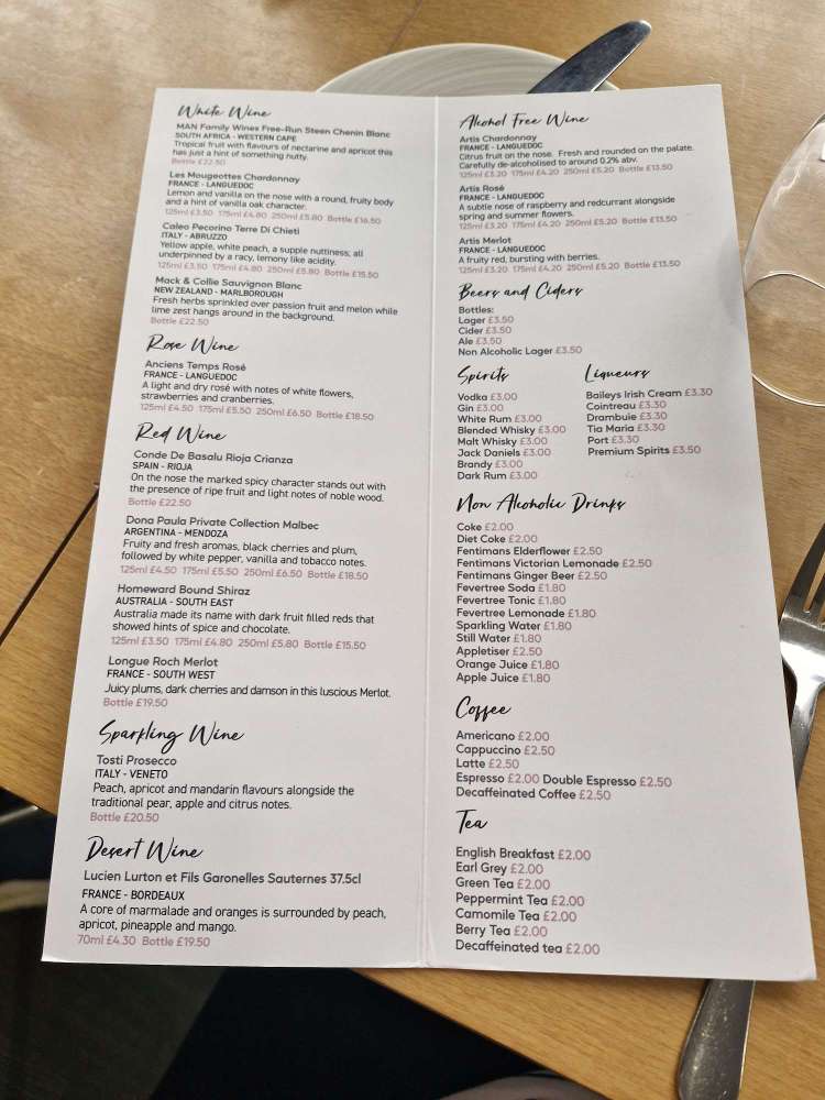 Lunch at EH15 Restaurant & Bar, Edinburgh