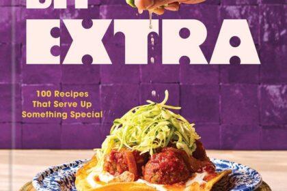 A Little Bit Extra Cookbook Review + Coconut Peanut Braised Eggplant Recipe