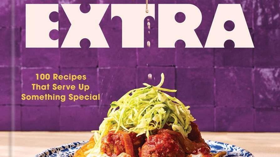 A Little Bit Extra Cookbook Review + Coconut Peanut Braised Eggplant Recipe