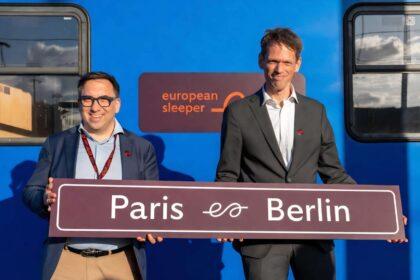 European Sleeper marks successful launch of Paris – Brussels – Berlin night train