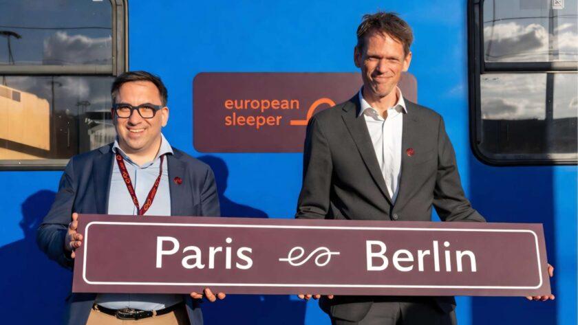 European Sleeper marks successful launch of Paris – Brussels – Berlin night train