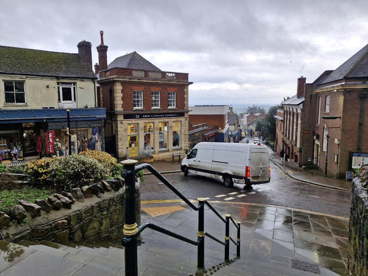 Browse the town centre great malvern