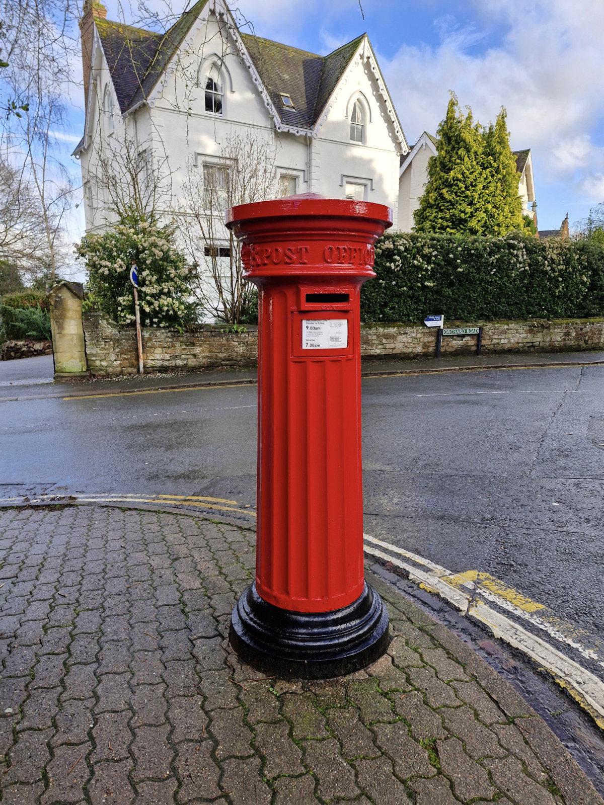 old post box great malvern