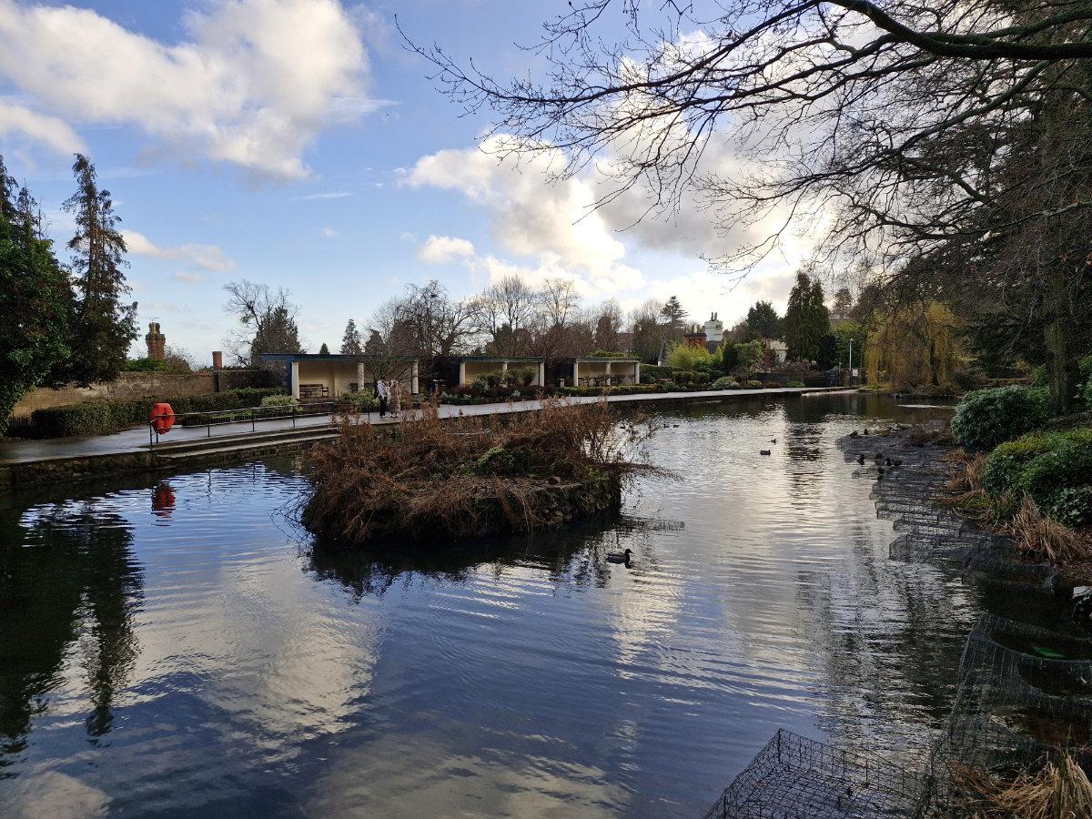 Relax in Priory Park great malvern