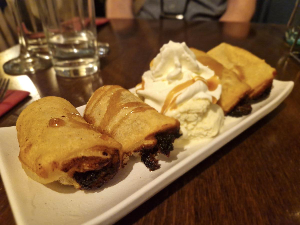 Traditional Maltese imqaret dessert served at Il-Merill Sliema