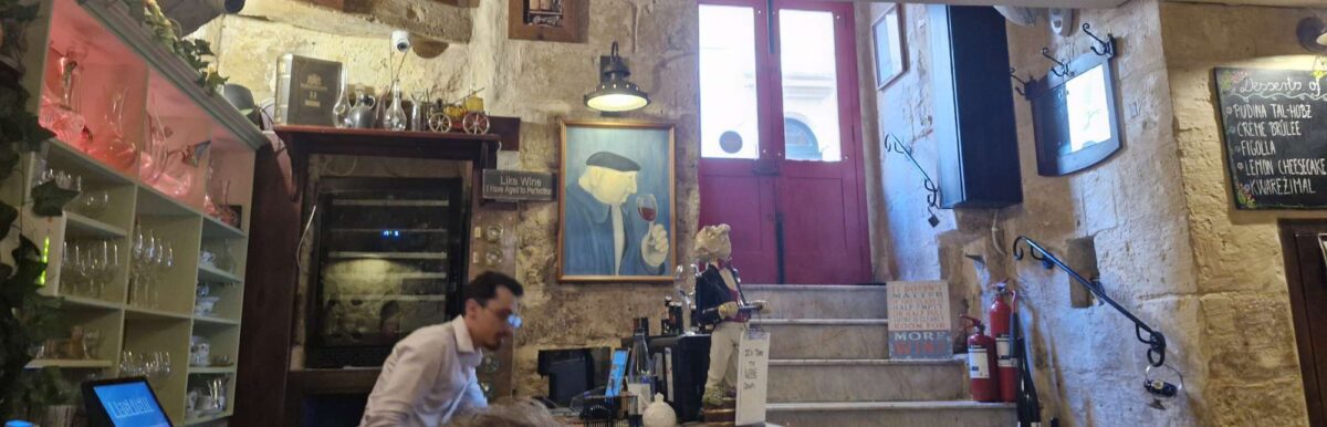 Legligin Valletta tasting menu Maltese food