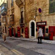 Legligin Valletta outside
