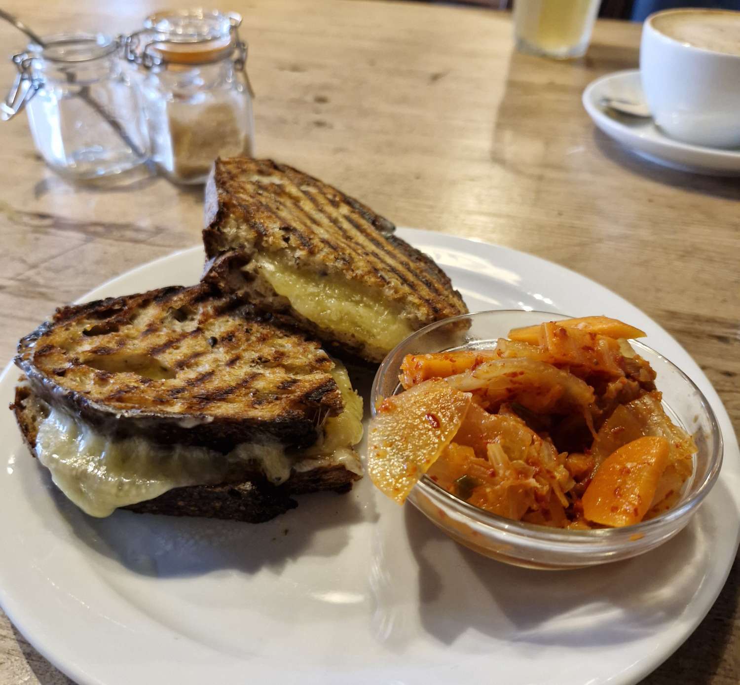 Twelve Triangles Stockbridge Cheese toastie