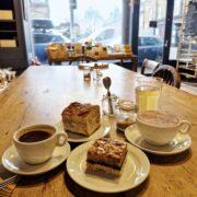 Twelve Triangles Stockbridge inside table filled with goodies