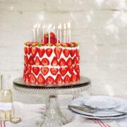 strawberry and elderflower cake recipe