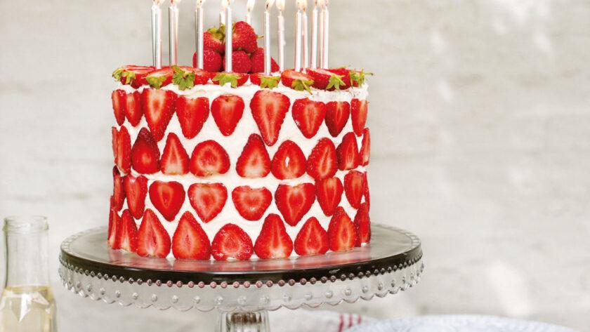 strawberry and elderflower cake recipe