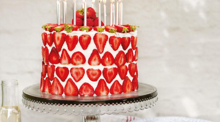 strawberry and elderflower cake recipe