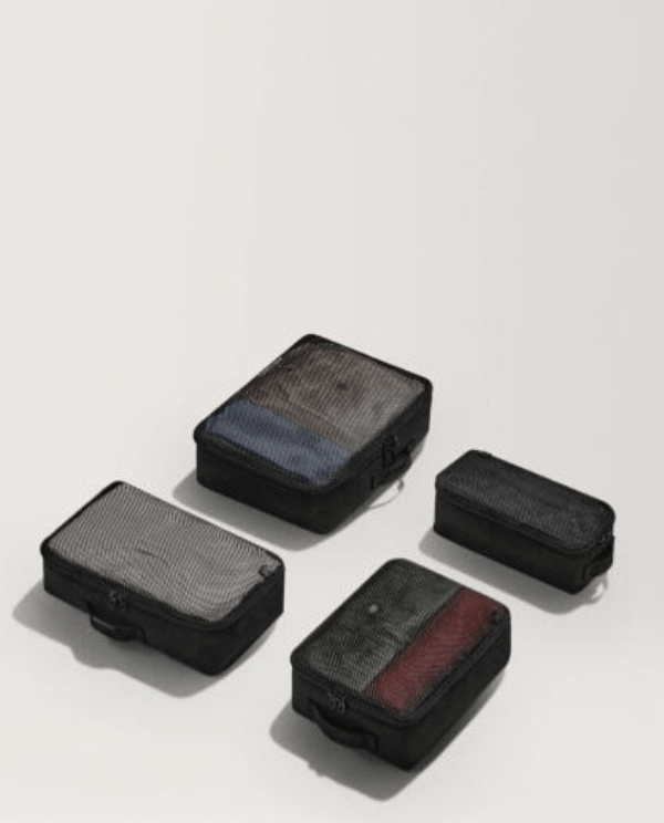 Carl Friedrik packing cubes for organised holiday packing