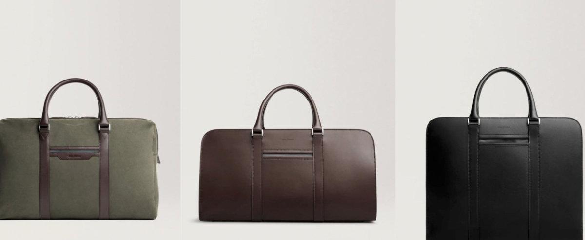 Carl Friedrik leather weekender bag for short breaks