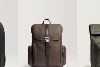 Carl Friedrik luxury backpack for airport and city travel