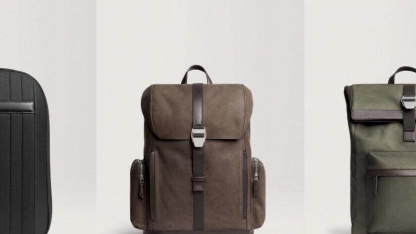 Carl Friedrik luxury backpack for airport and city travel