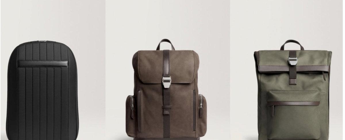 Carl Friedrik luxury backpack for airport and city travel