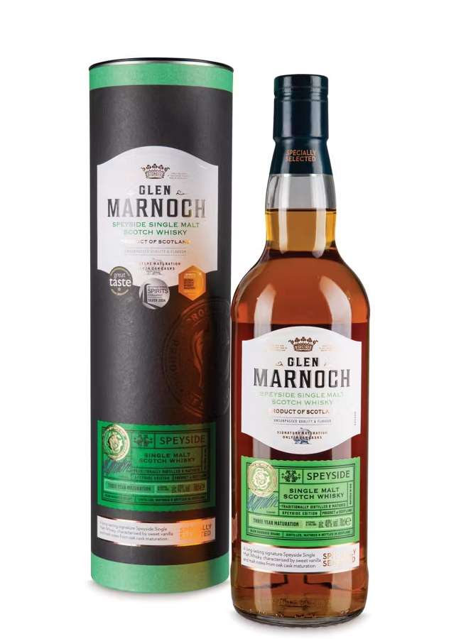 Aldi Scotland celebrates World Whisky Day with award-winning Glen Marnoch whisky range