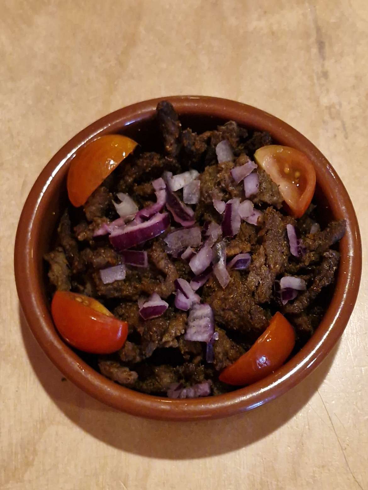 Crunchy okra with sweet chilli vinaigrette at Chuku’s
