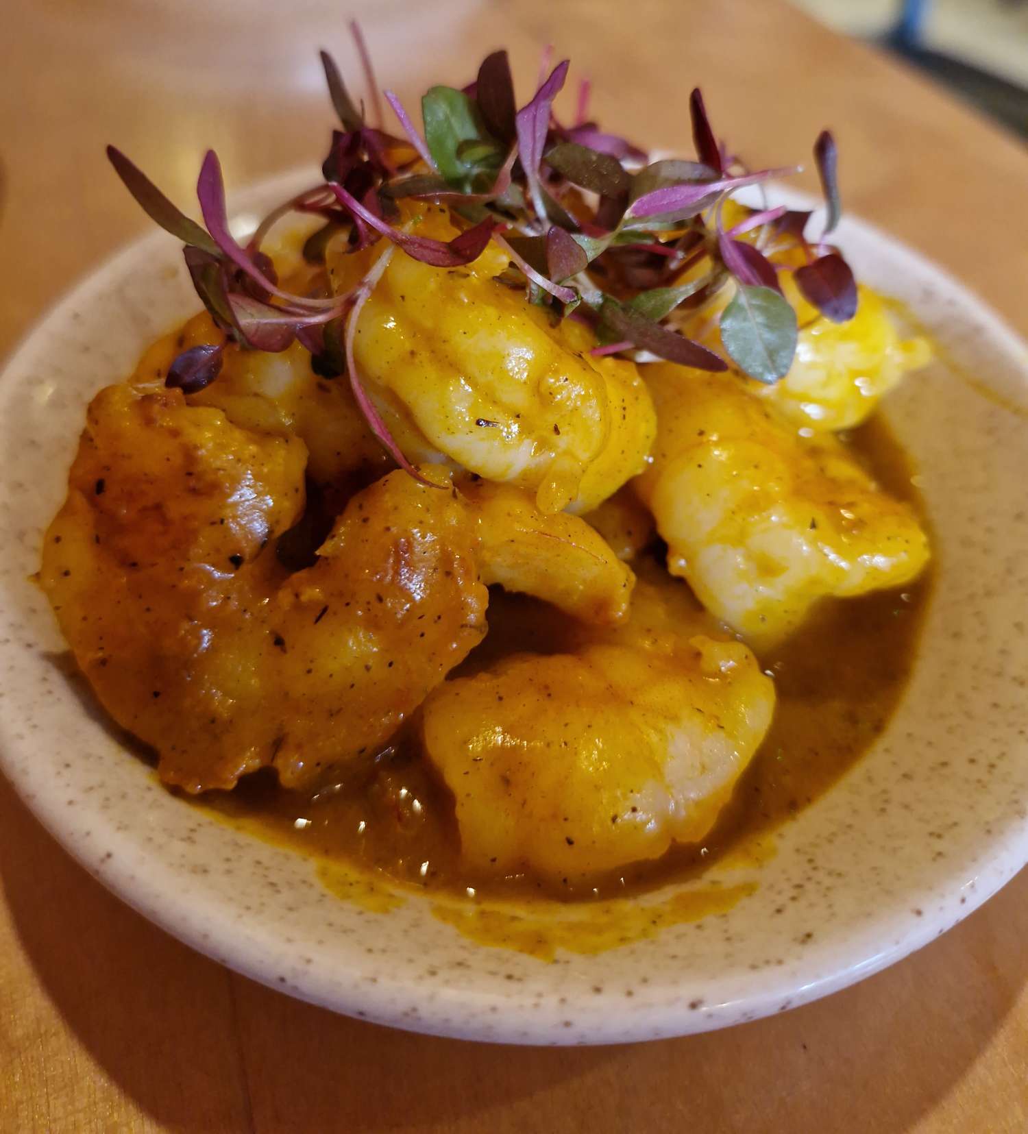 Caramel Kuli Kuli chicken wings at Chuku’s Nigerian restaurant