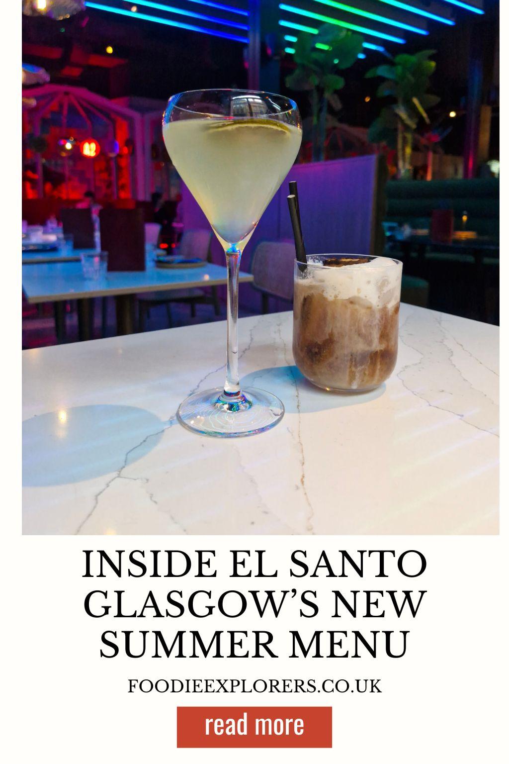 Inside El Santo Glasgow’s new summer menu