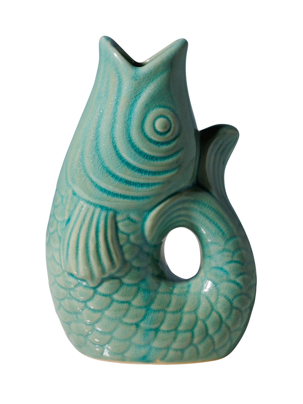jade fish vase