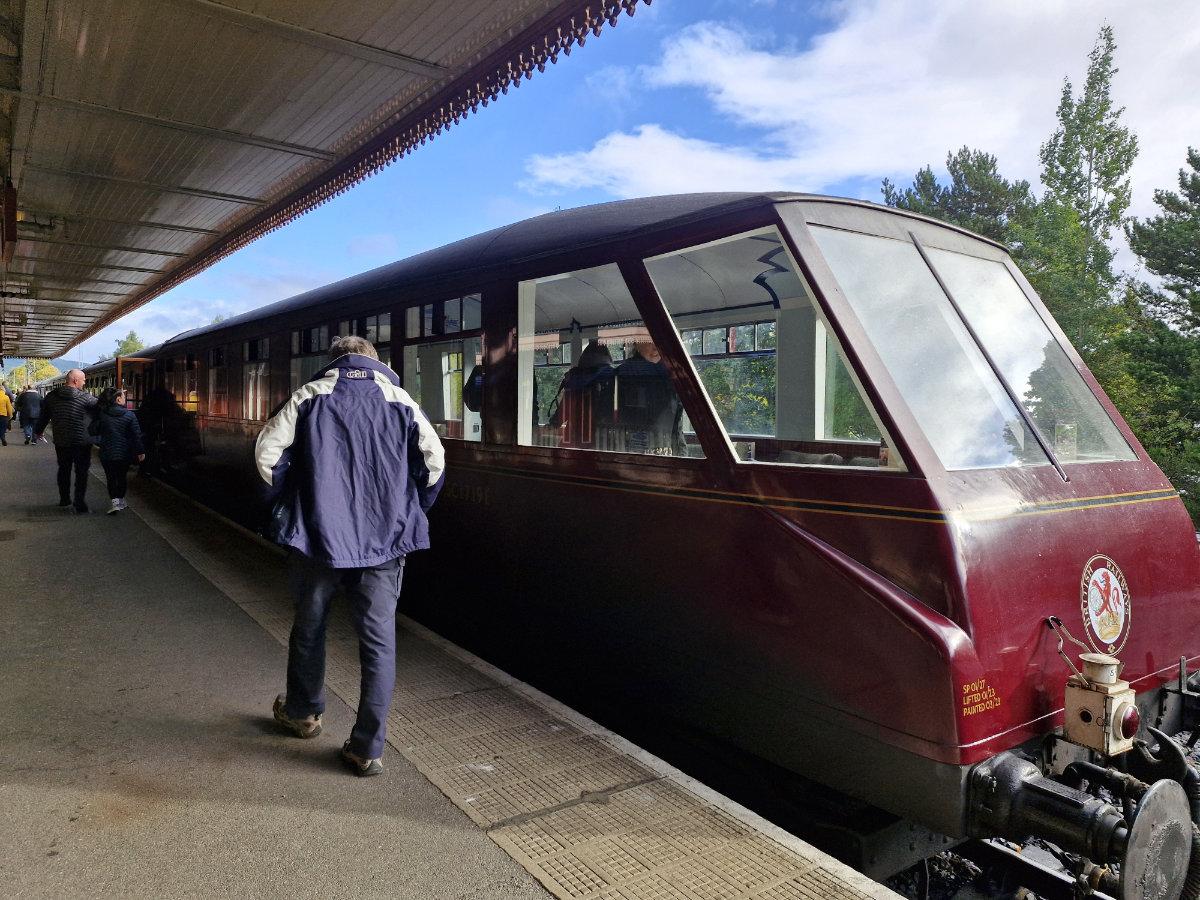 strathspey railway observation carriage