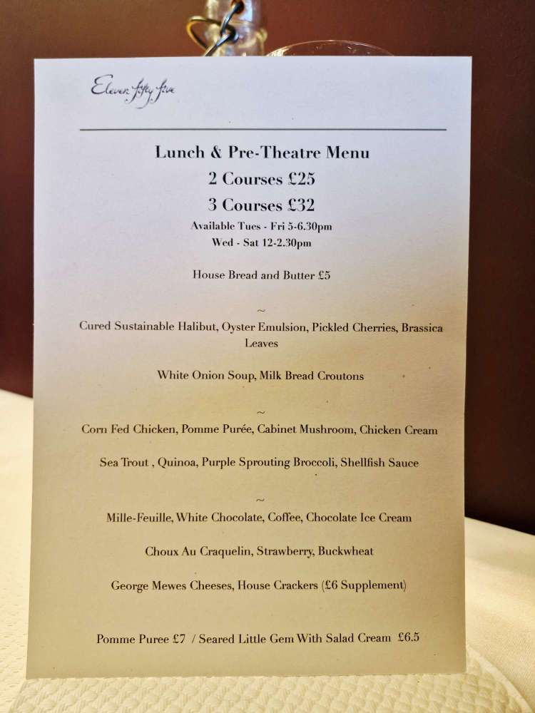 Bistro Eleven Fifty Five Finnieston Review | Glasgow Restaurant Guide