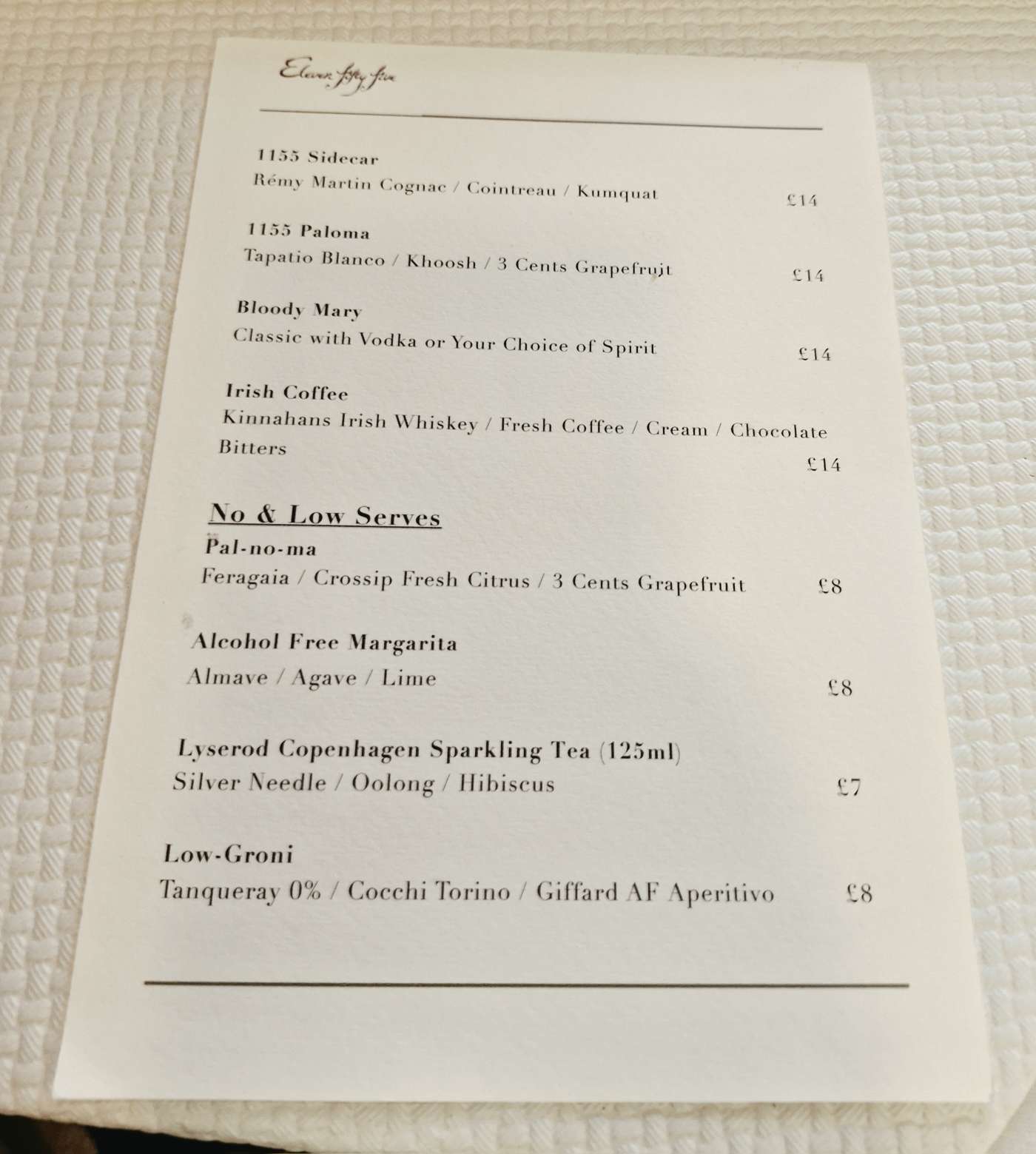 Bistro Eleven Fifty Five Finnieston Review | Glasgow Restaurant Guide