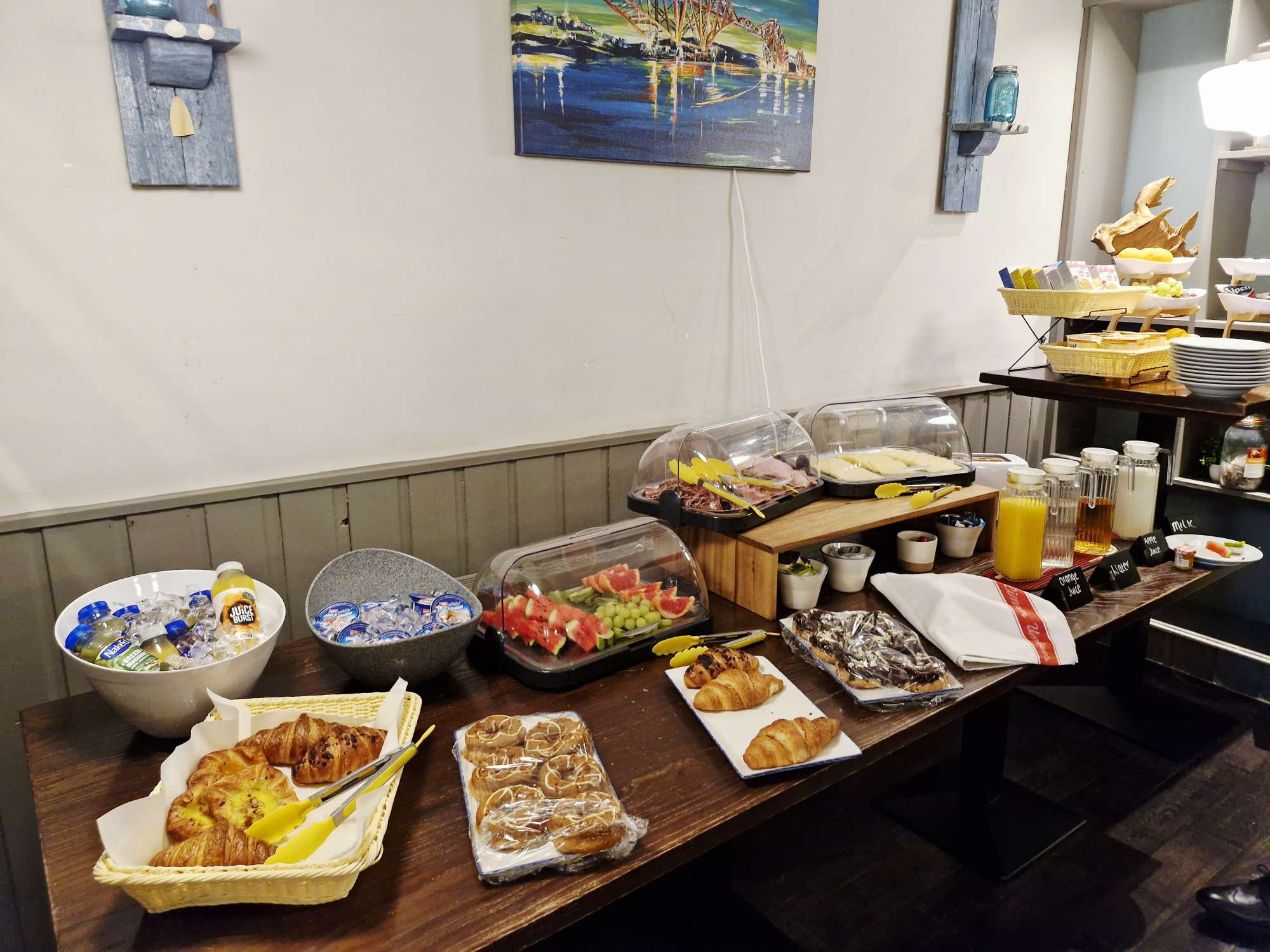 breakfast Riva Boutique Hotel Helensburgh Review – Stylish Seafront Stay Near Loch Lomond