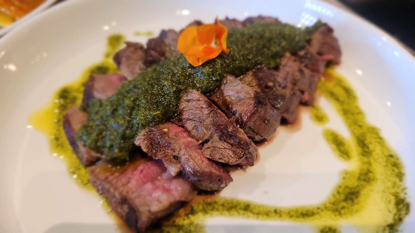 Santé Restaurant Helensburgh Review small plates rump steak