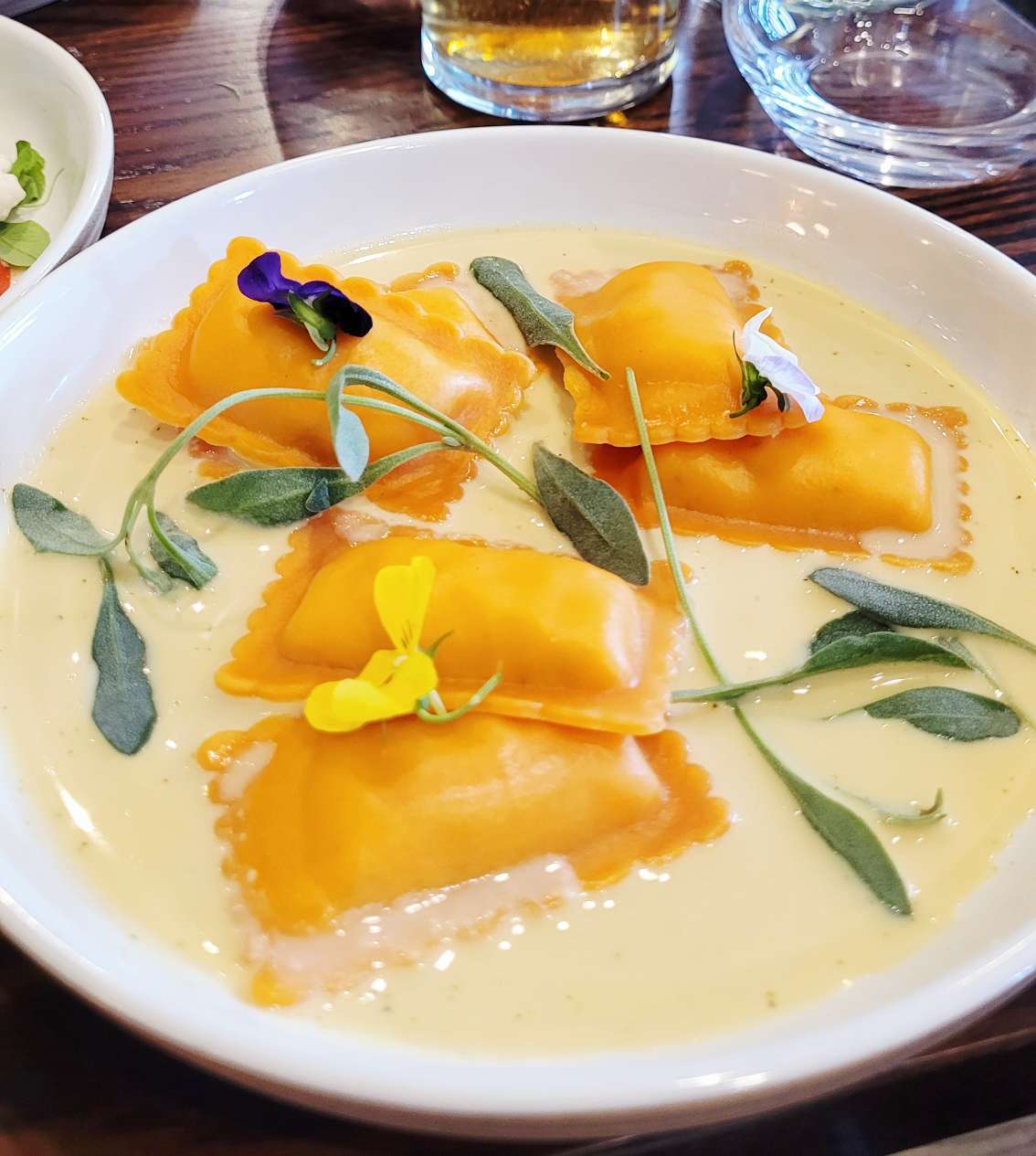 Santé Restaurant Helensburgh Review small plates pasta