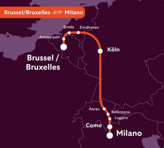 European Sleeper Adds Breda and Eindhoven to Milan Night Train