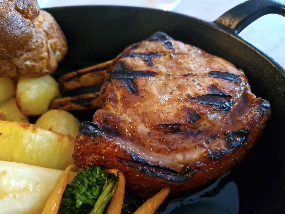 hoxton edinburgh board sundays pork tomahawk