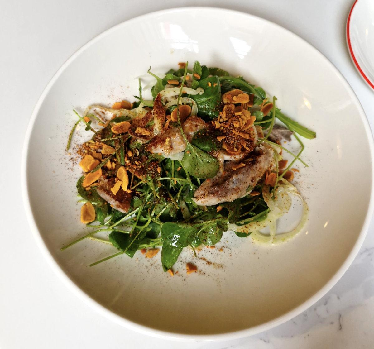 whirlybird edinburgh mackerel salad