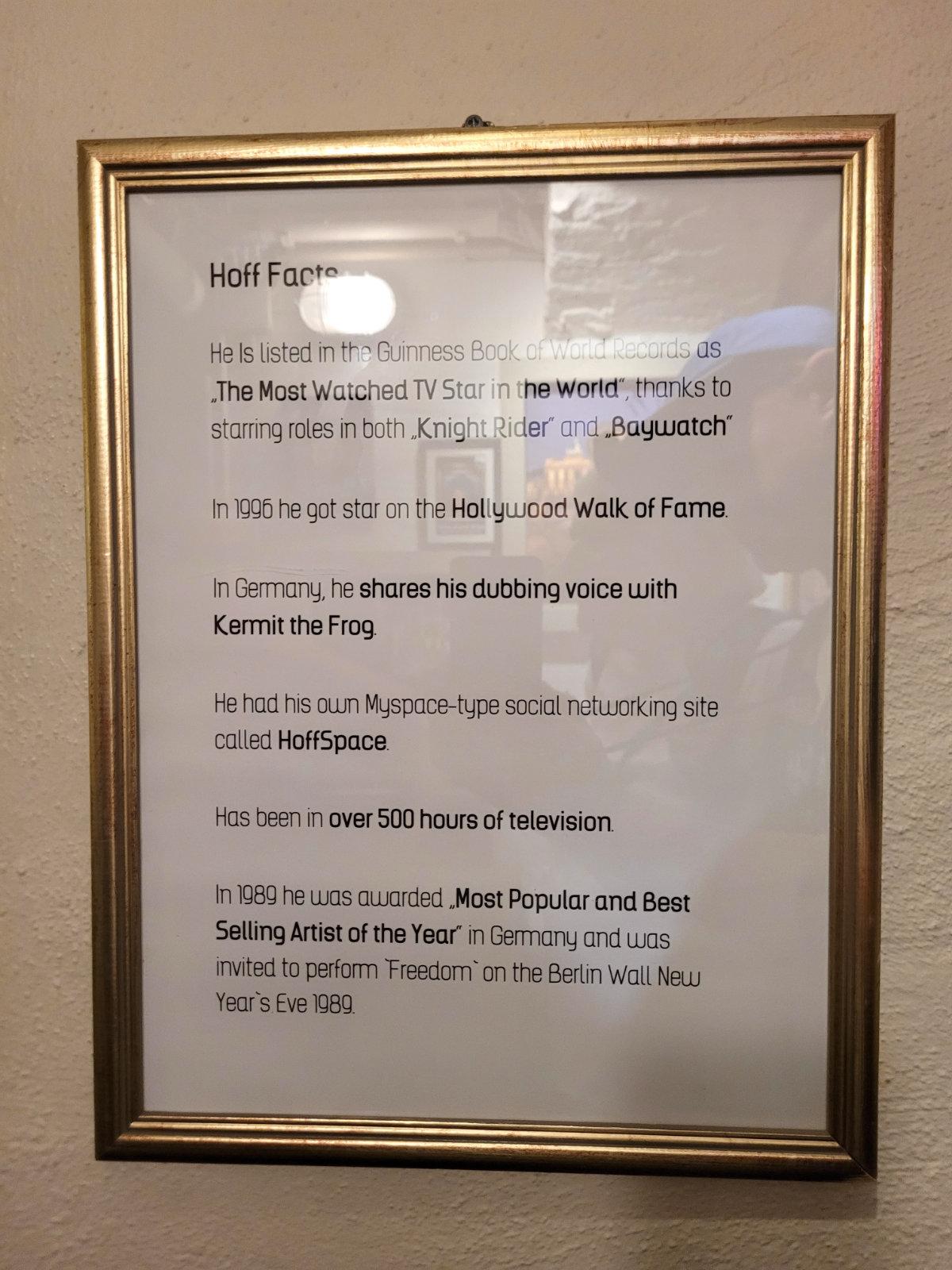 David Hasselhoff Museum
