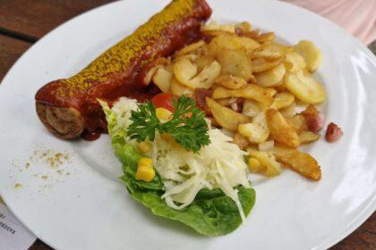 currywurst at metzer eck bar berlin