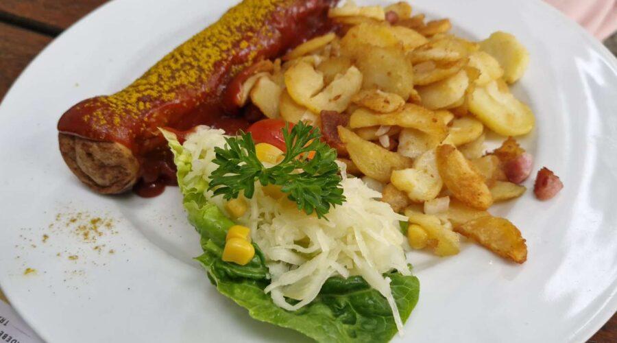 currywurst at metzer eck bar berlin