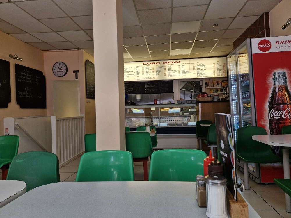 inside Euro cafe caledonian road