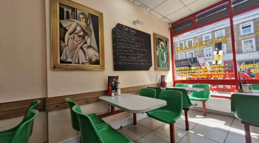 inside Cafe Euro Holloway Road
