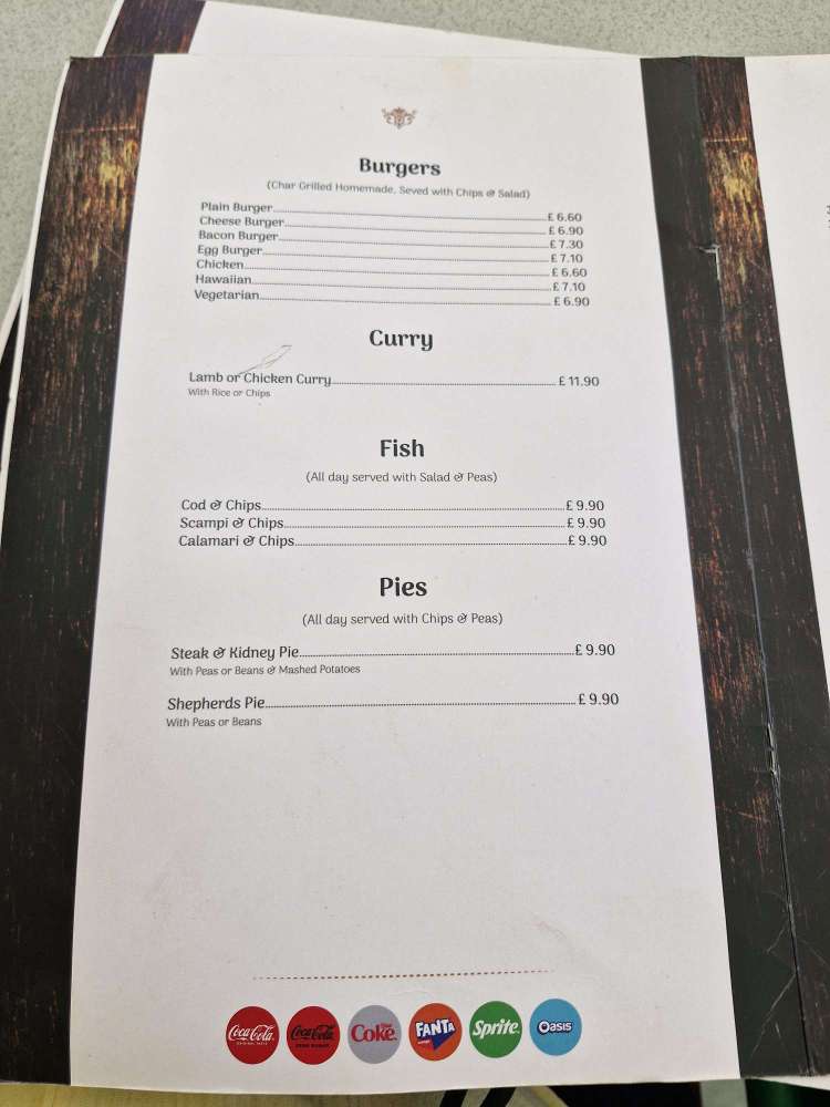 menu Euro cafe Holloway Road